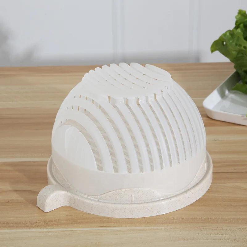 Creative Fruit and Vegetable Cutting Bowl