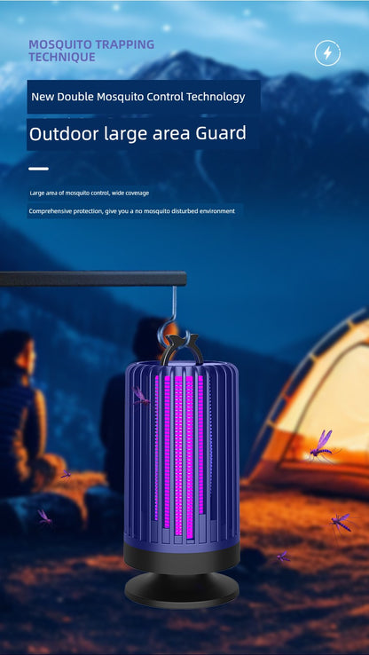 Mosquito Killing Lamp For Home Catcher Indoor Physical Induced Electric Shock Black Technology Mute Room Dormitory Mosquito Repellent Fantastic