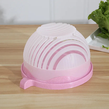 Creative Fruit and Vegetable Cutting Bowl