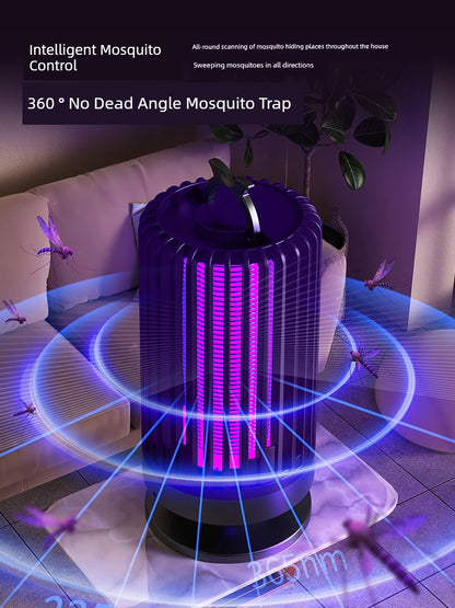 Mosquito Killing Lamp For Home Catcher Indoor Physical Induced Electric Shock Black Technology Mute Room Dormitory Mosquito Repellent Fantastic